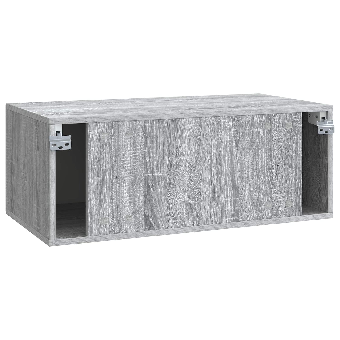 Wandbeugel TV-kast Grijs sonoma 78,5 x 41 x 30 cm Bewerkt hout