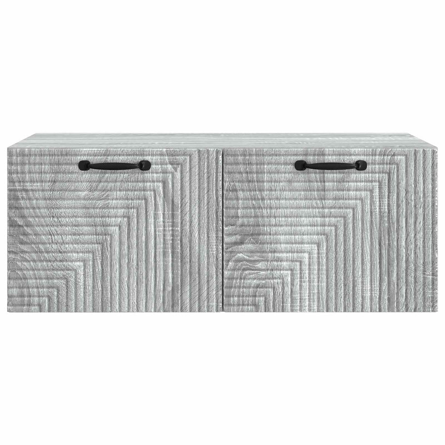 Wandbeugel TV-kast Grijs sonoma 78,5 x 41 x 30 cm Bewerkt hout