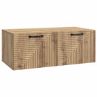 Wandkast Artisanaal eiken 78,5x41x30 cm