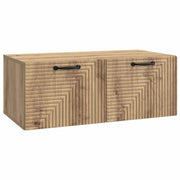 Wandkast Artisanaal eiken 78,5x41x30 cm