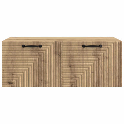 Wandbeugel TV-kast Artisanaal eiken 78,5 x 41 x 30 cm