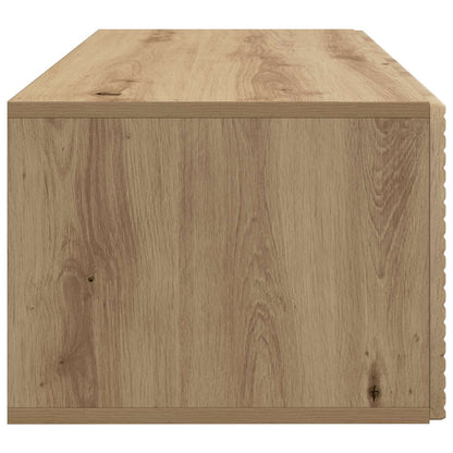 Wandbeugel TV-kast Artisanaal eiken 78,5 x 41 x 30 cm