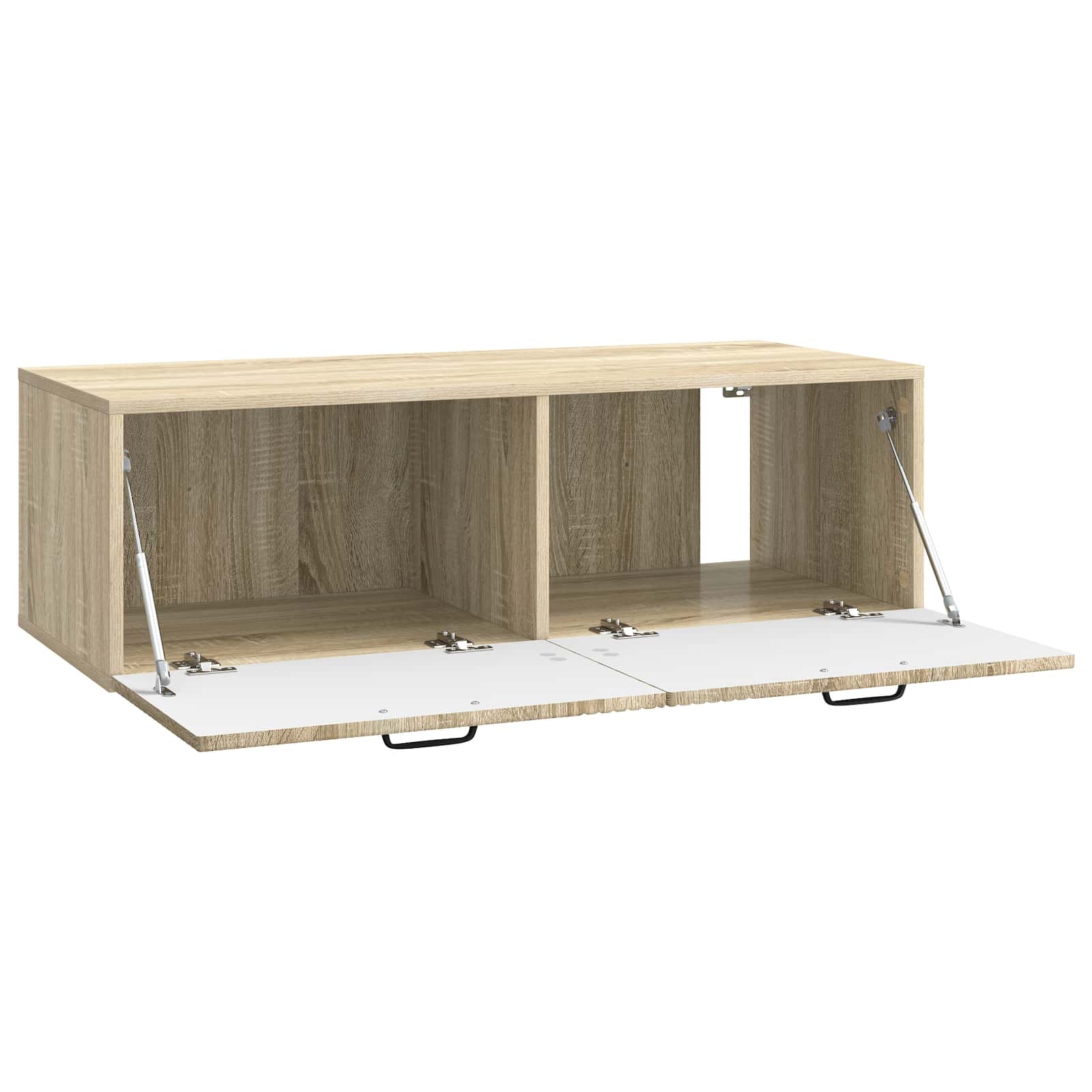 Wandbeugel TV-kast Sonoma Eiken 98 x 41 x 30 cm Bewerkt hout