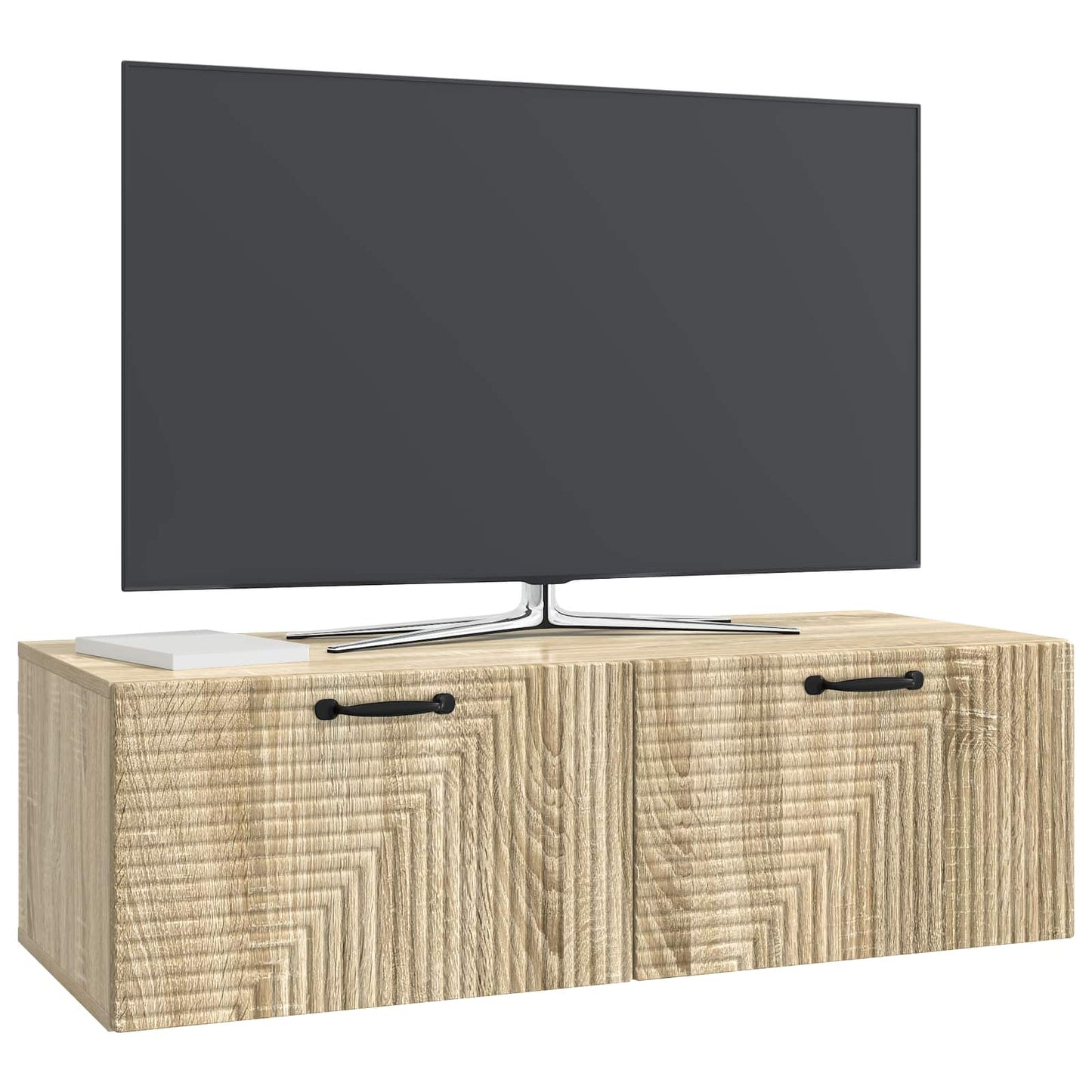 Wandbeugel TV-kast Sonoma Eiken 98 x 41 x 30 cm Bewerkt hout