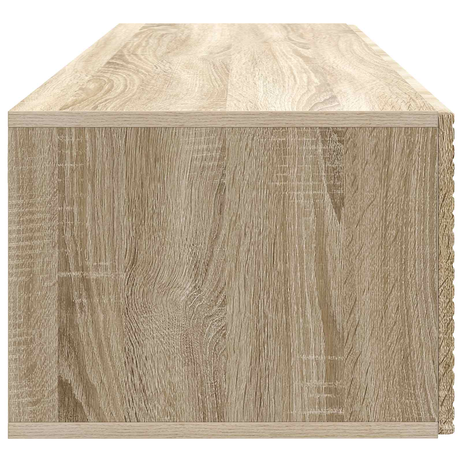 Wandbeugel TV-kast Sonoma Eiken 98 x 41 x 30 cm Bewerkt hout