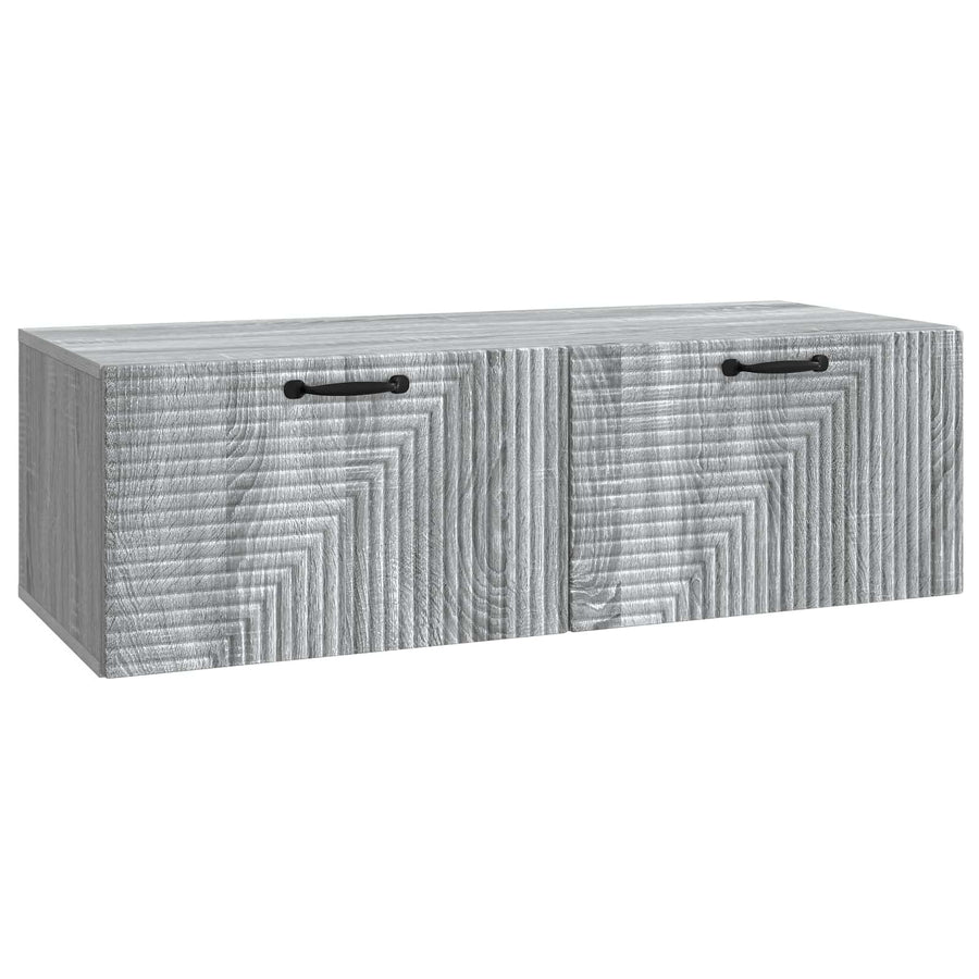Wandbeugel TV-kast Grijs sonoma 98 x 41 x 30 cm Bewerkt hout