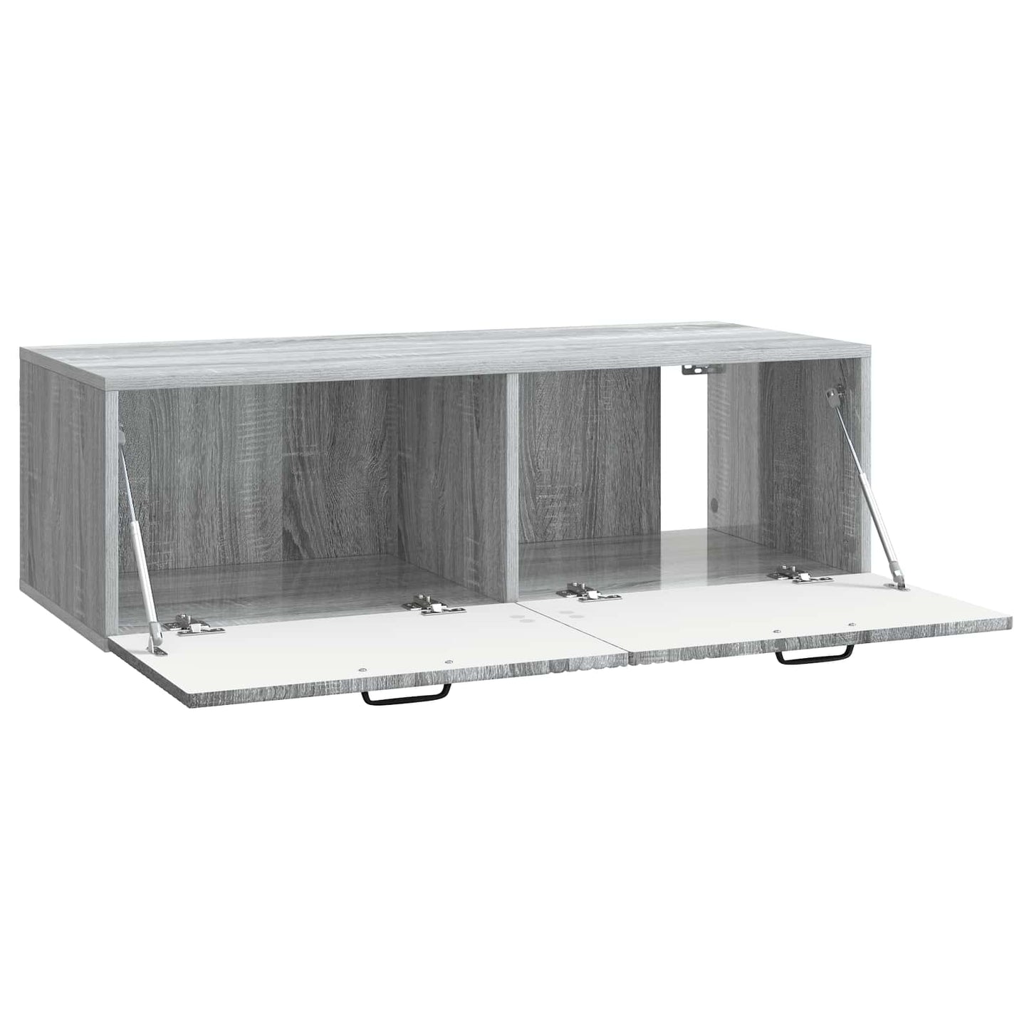 Wandbeugel TV-kast Grijs sonoma 98 x 41 x 30 cm Bewerkt hout