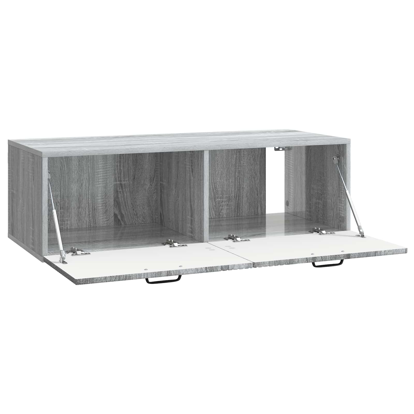 Wandbeugel TV-kast Grijs sonoma 98 x 41 x 30 cm Bewerkt hout