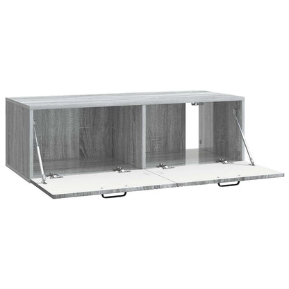 Wandbeugel TV-kast Grijs sonoma 98 x 41 x 30 cm Bewerkt hout