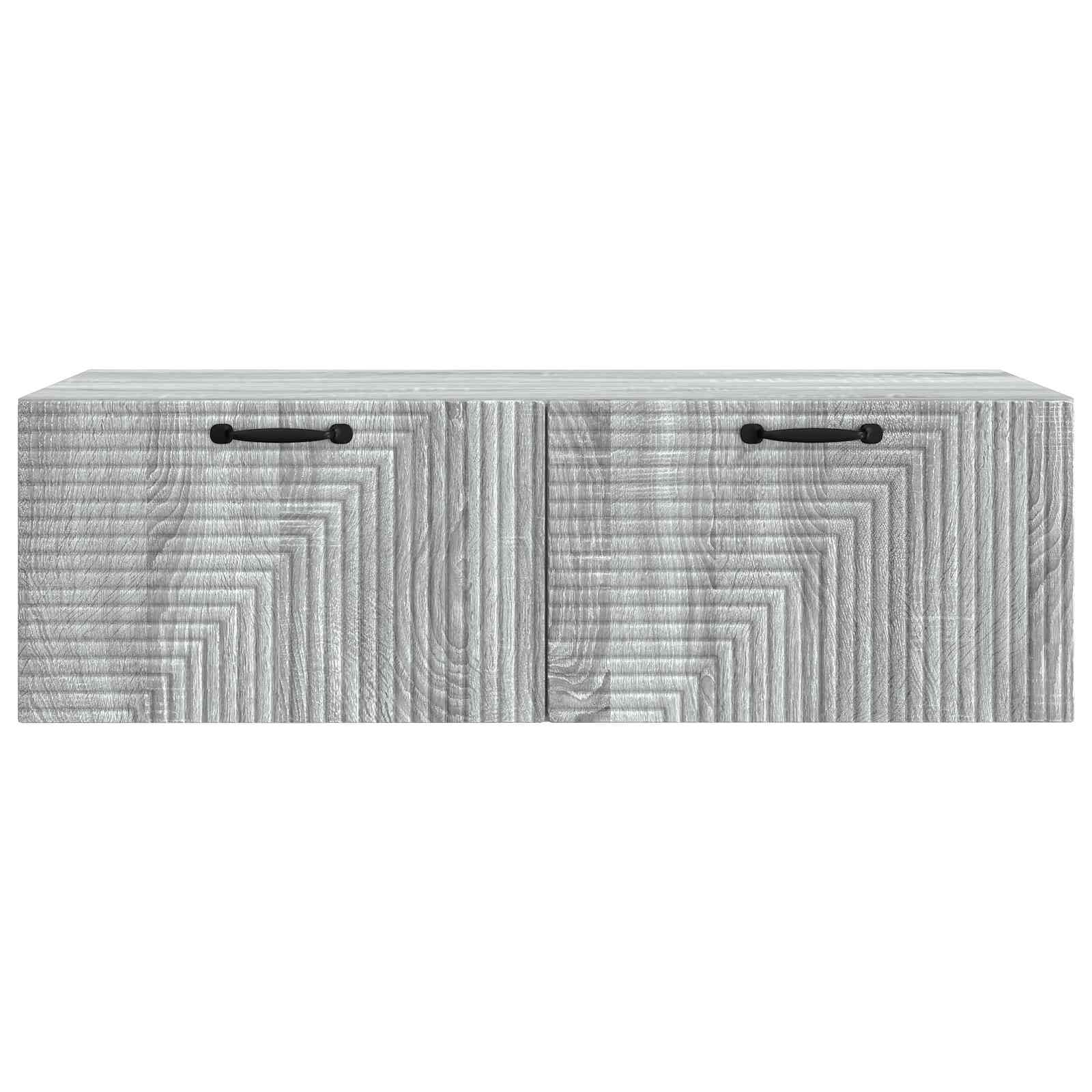 Wandbeugel TV-kast Grijs sonoma 98 x 41 x 30 cm Bewerkt hout