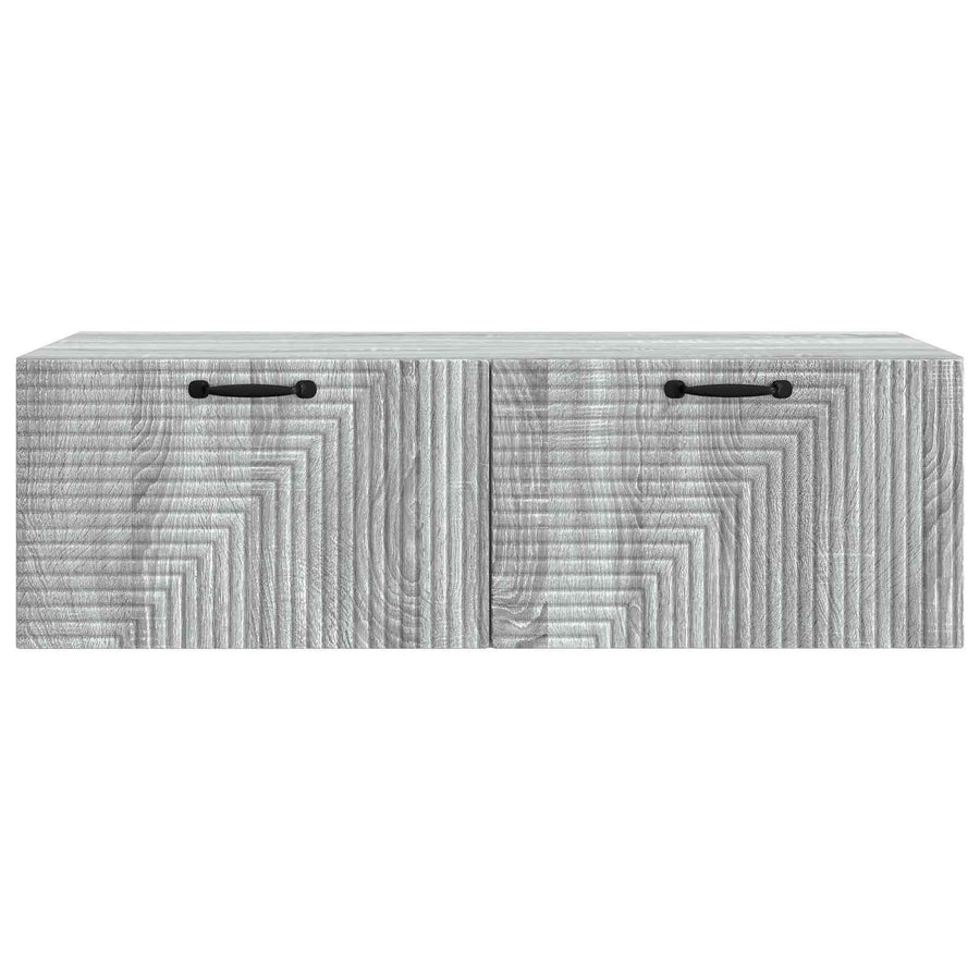 Wandbeugel TV-kast Grijs sonoma 98 x 41 x 30 cm Bewerkt hout