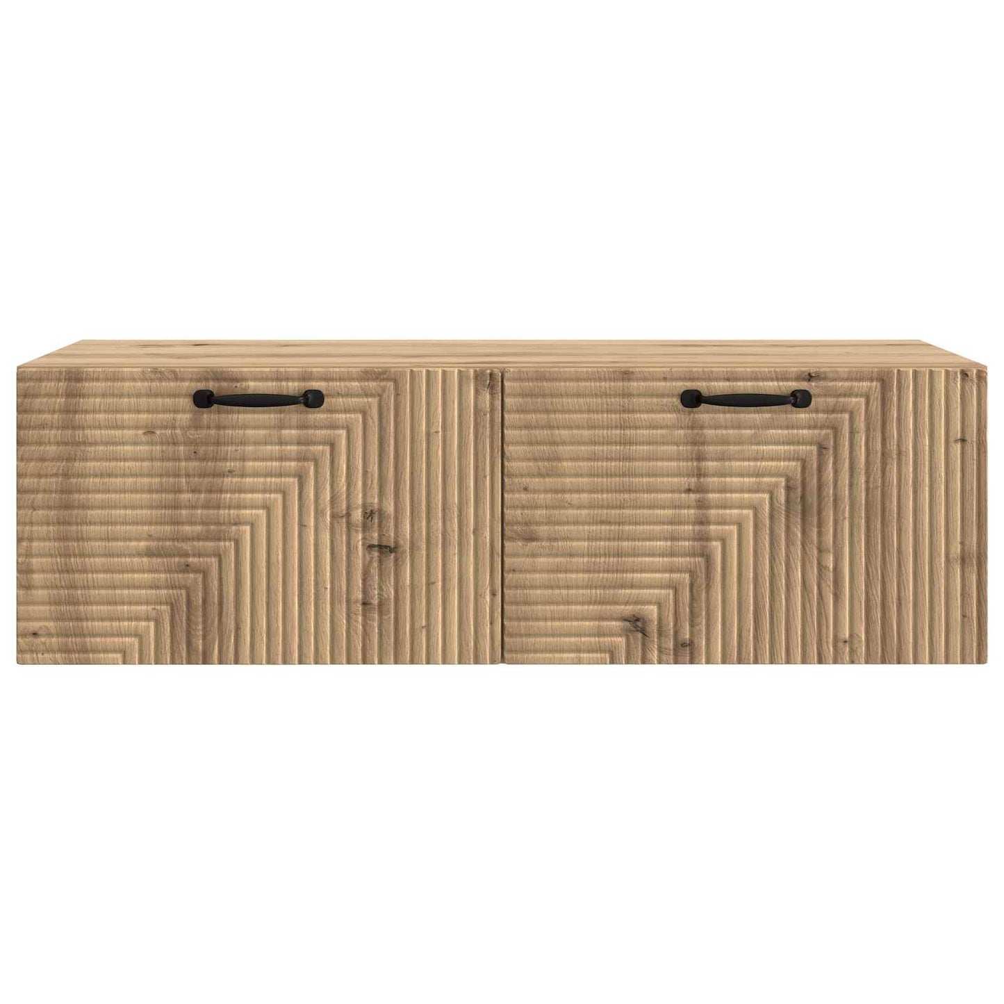 Wandbeugel TV-kast Artisanaal eiken 98 x 41 x 30 cm