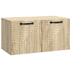 Wandkast TV 59,5x31x30 cm bewerkt hout Sonoma eiken