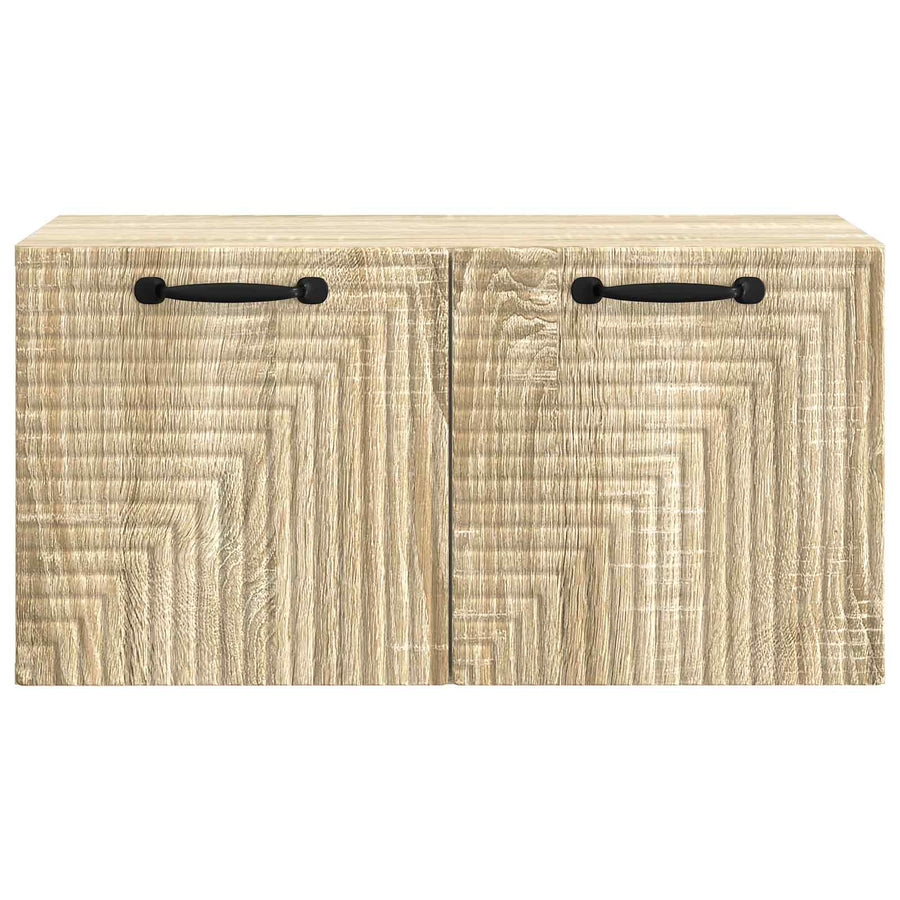 Wandbeugel TV-kast Sonoma Eiken 59,5 x 31 x 30 cm Bewerkt hout