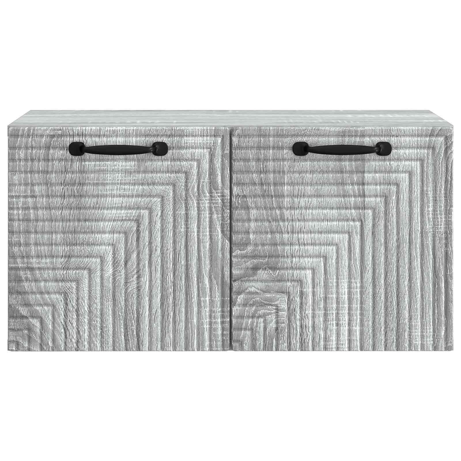 Wandbeugel TV-kast Grijs sonoma 59,5 x 31 x 30 cm Bewerkt hout