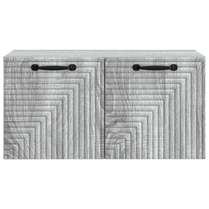Wandbeugel TV-kast Grijs sonoma 59,5 x 31 x 30 cm Bewerkt hout