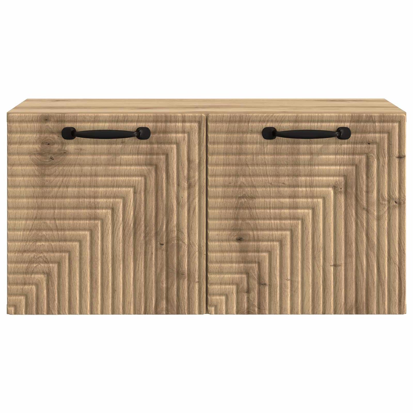 Wandbeugel TV-kast Artisanaal eiken 59,5 x 31 x 30 cm