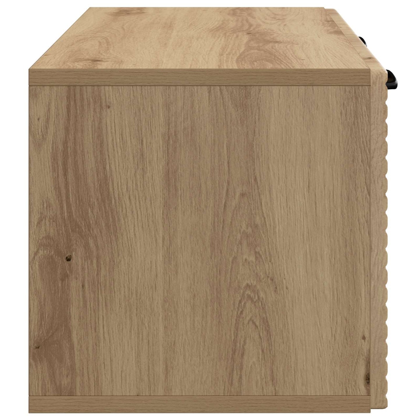 Wandbeugel TV-kast Artisanaal eiken 59,5 x 31 x 30 cm