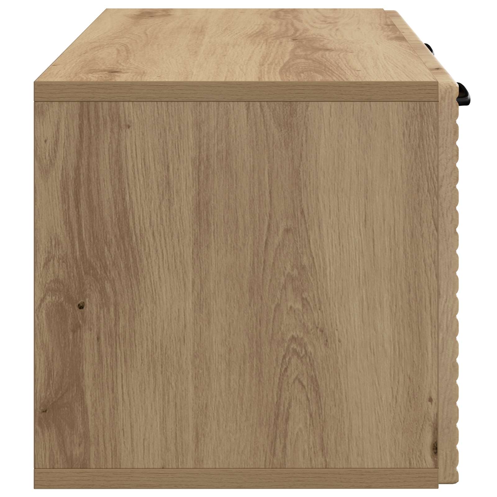 Wandbeugel TV-kast Artisanaal eiken 59,5 x 31 x 30 cm