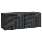 Tv-kast 78,5x31x30 cm bewerkt hout zwart
