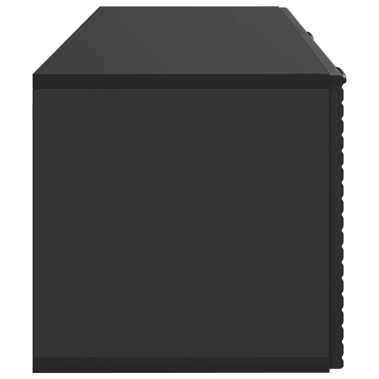 Wandbeugel TV-kast Zwart 78,5 x 31 x 30 cm Bewerkt hout