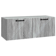 Tv-meubel 78,5x31x30 cm grijs sonoma bewerkt hout