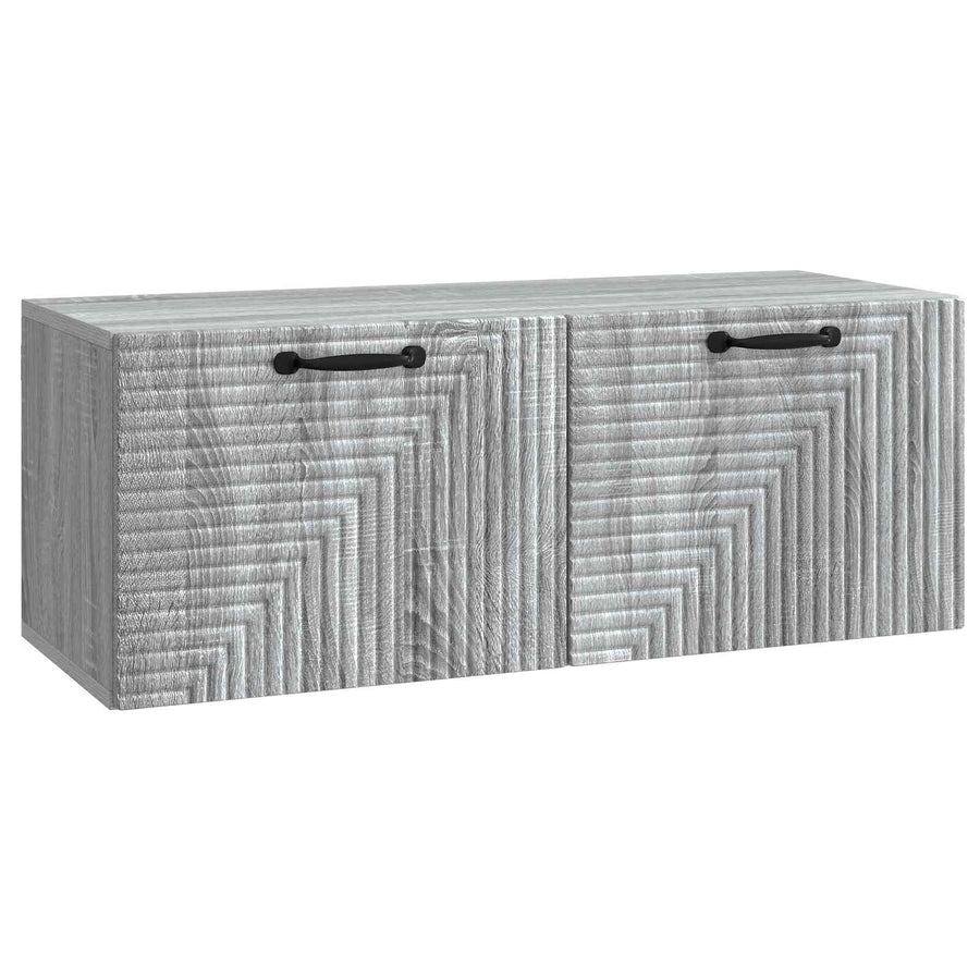Wandbeugel TV-kast Grijs sonoma 78,5 x 31 x 30 cm Bewerkt hout