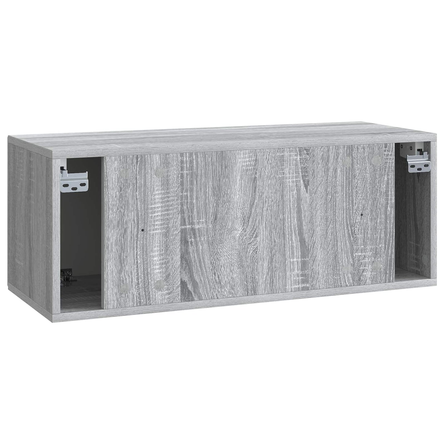 Wandbeugel TV-kast Grijs sonoma 78,5 x 31 x 30 cm Bewerkt hout