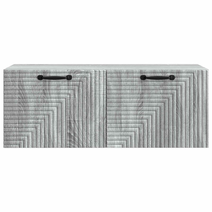 Wandbeugel TV-kast Grijs sonoma 78,5 x 31 x 30 cm Bewerkt hout