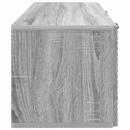 Wandbeugel TV-kast Grijs sonoma 78,5 x 31 x 30 cm Bewerkt hout