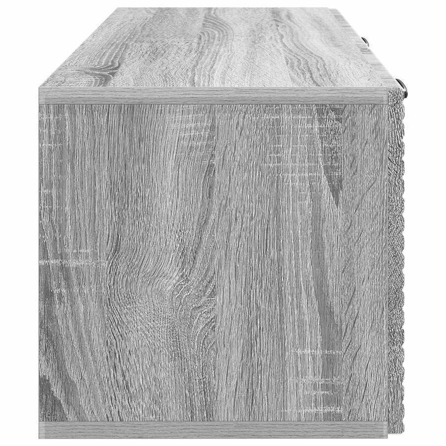 Wandbeugel TV-kast Grijs sonoma 78,5 x 31 x 30 cm Bewerkt hout