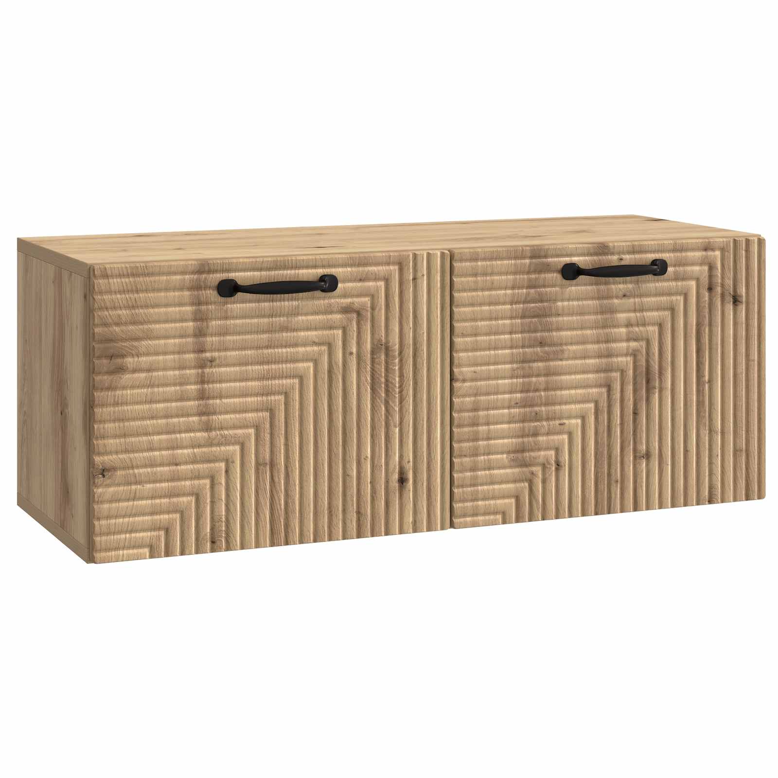 Wandbeugel TV-kast Artisanaal eiken 78,5 x 31 x 30 cm