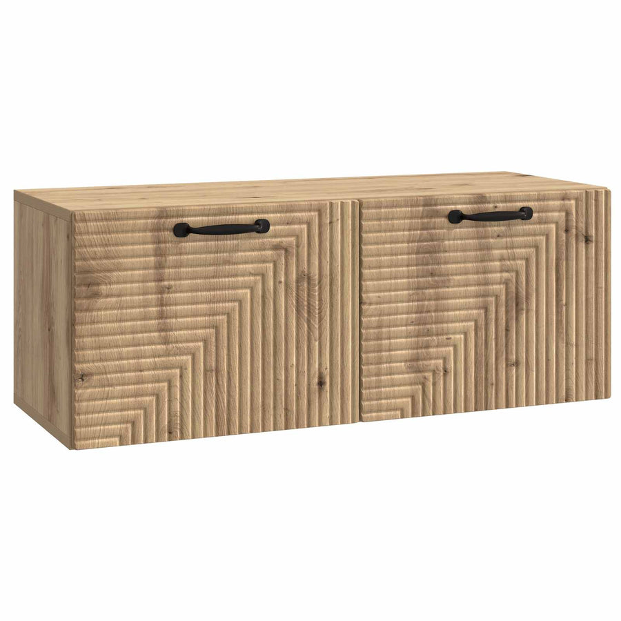 Wandbeugel TV-kast Artisanaal eiken 78,5 x 31 x 30 cm