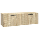 Wandkast TV 98x31x30 cm Sonoma eiken bewerkt hout