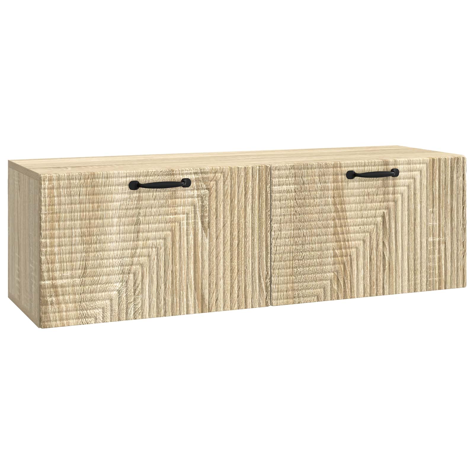 Wandbeugel TV-kast Sonoma Eiken 98 x 31 x 30 cm Bewerkt hout