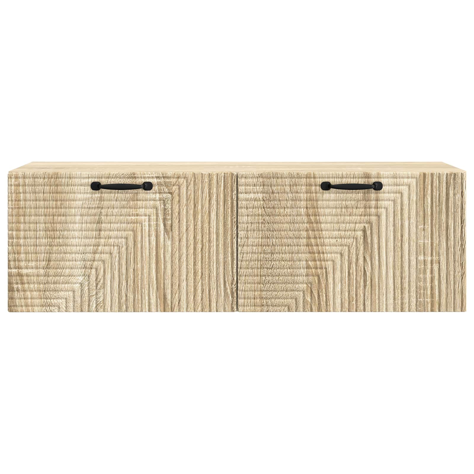 Wandbeugel TV-kast Sonoma Eiken 98 x 31 x 30 cm Bewerkt hout