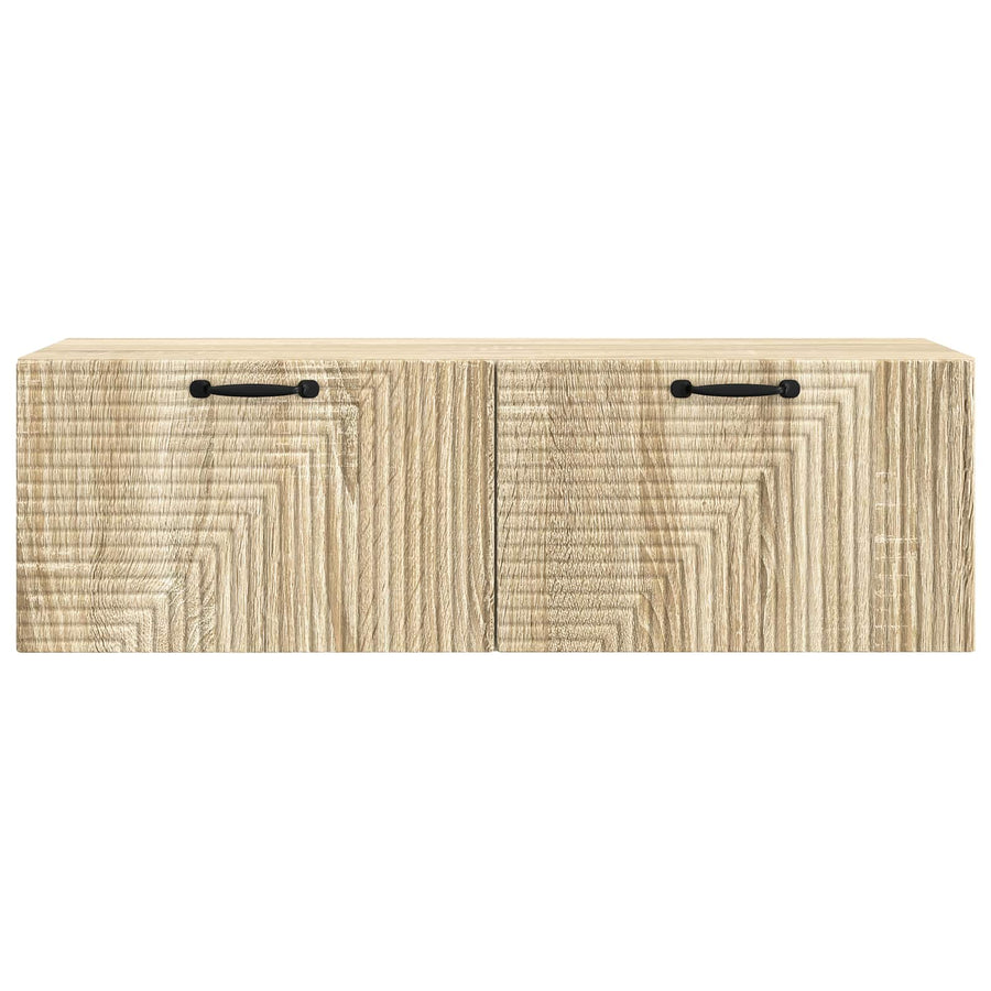Wandbeugel TV-kast Sonoma Eiken 98 x 31 x 30 cm Bewerkt hout