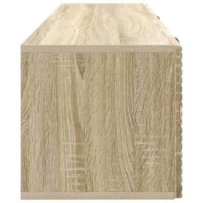 Wandbeugel TV-kast Sonoma Eiken 98 x 31 x 30 cm Bewerkt hout