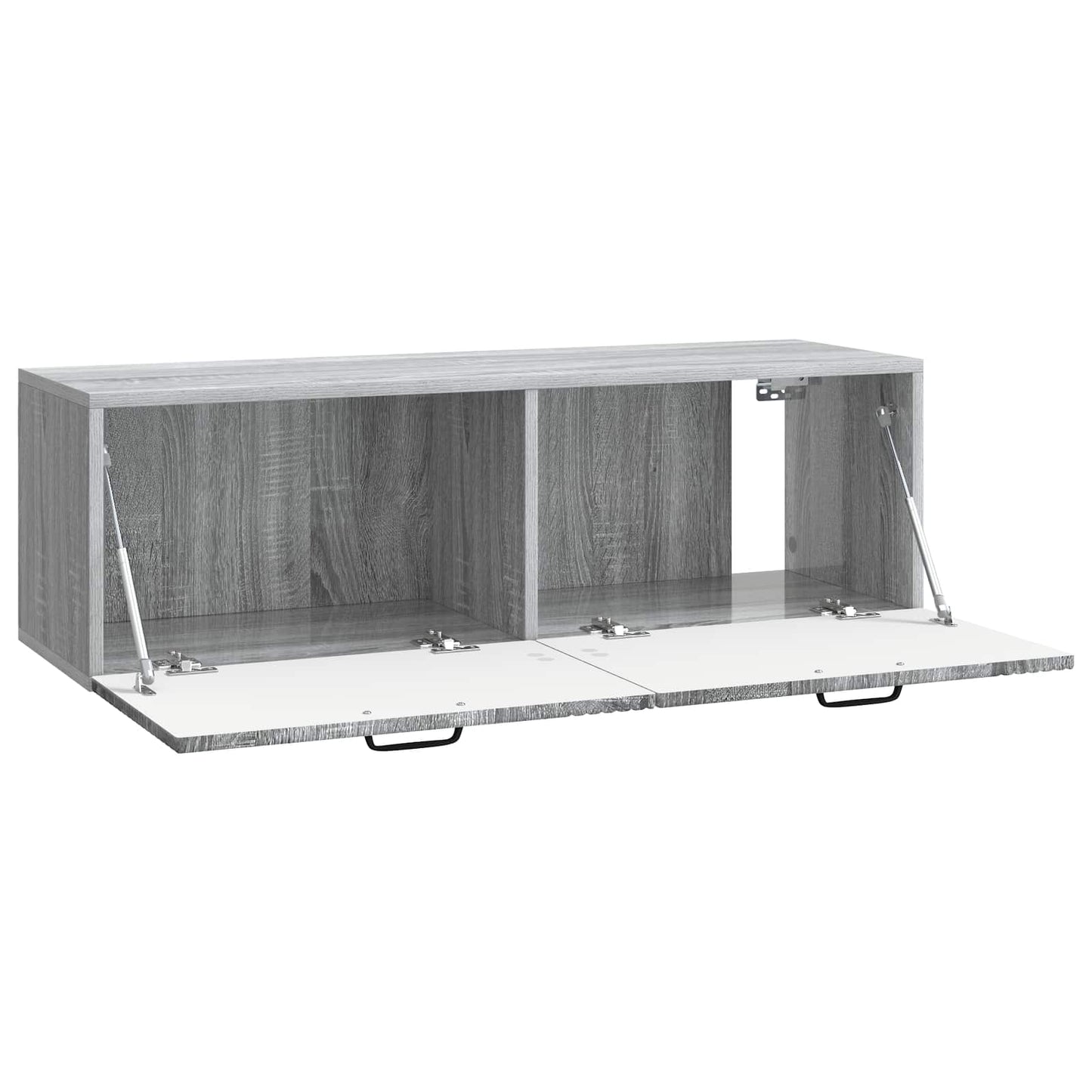 Wandbeugel TV-kast Grijs sonoma 98 x 31 x 30 cm Bewerkt hout