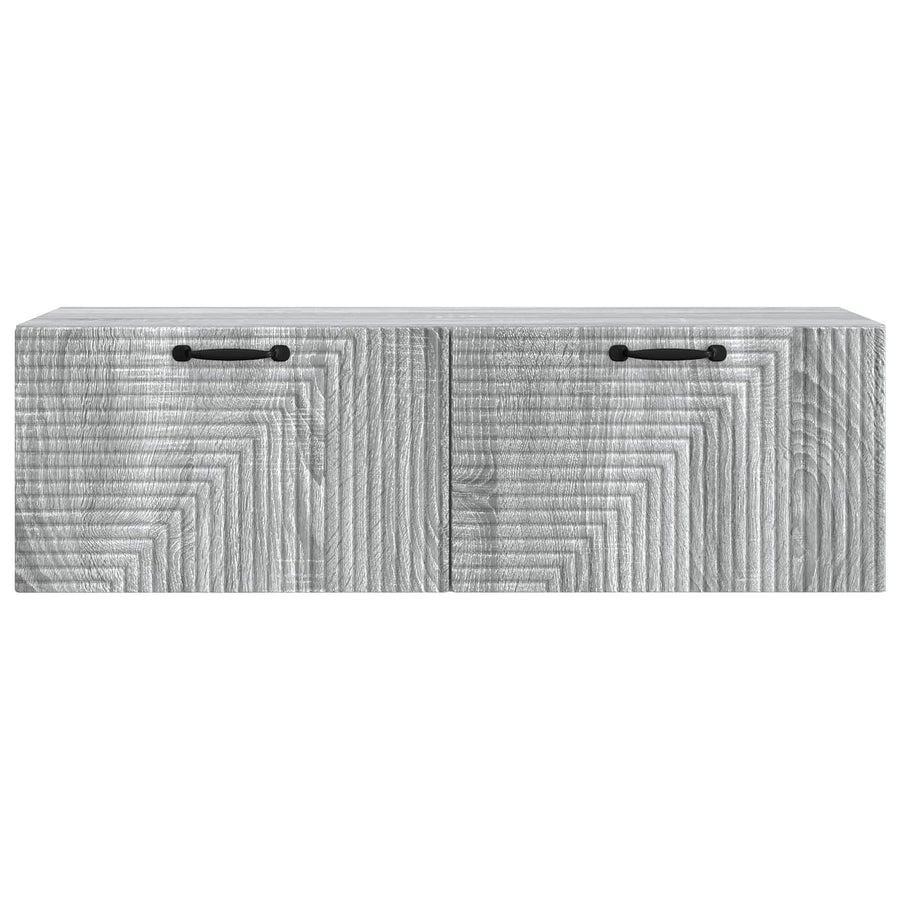 Wandbeugel TV-kast Grijs sonoma 98 x 31 x 30 cm Bewerkt hout