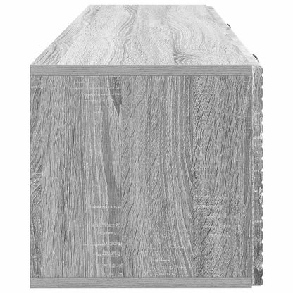 Wandbeugel TV-kast Grijs sonoma 98 x 31 x 30 cm Bewerkt hout