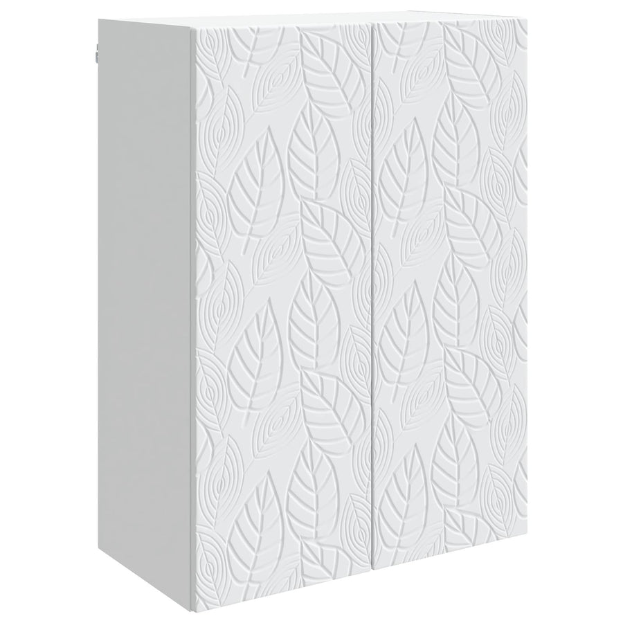Wandkast Wit 66 x 34,5 x 90 cm Bewerkt hout