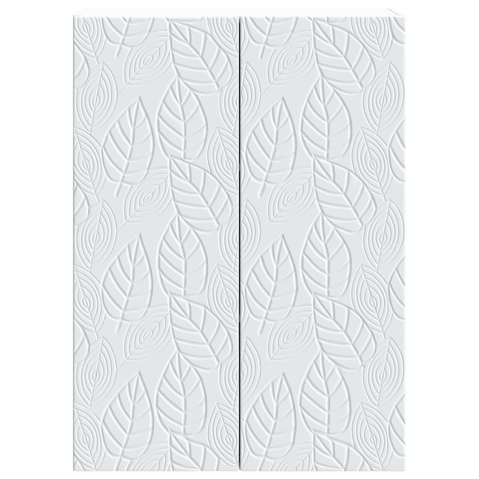 Wandkast Wit 66 x 34,5 x 90 cm Bewerkt hout