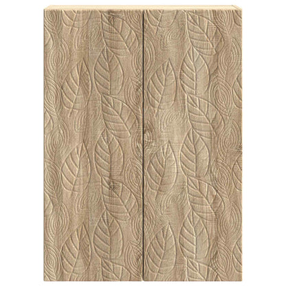 Wandkast Sonoma Eiken 66 x 34,5 x 90 cm Bewerkt hout