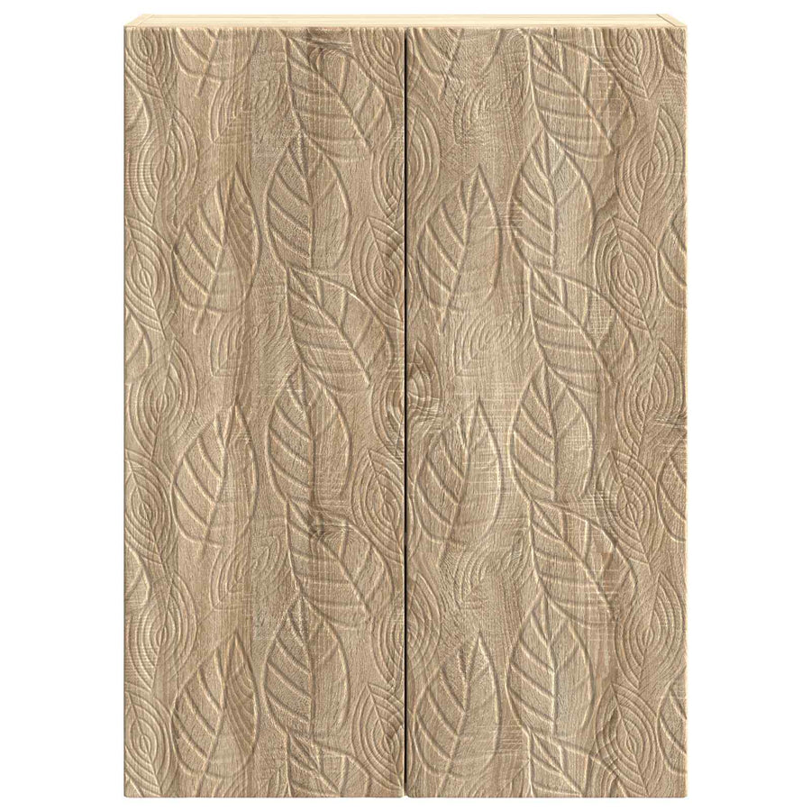 Wandkast Sonoma Eiken 66 x 34,5 x 90 cm Bewerkt hout