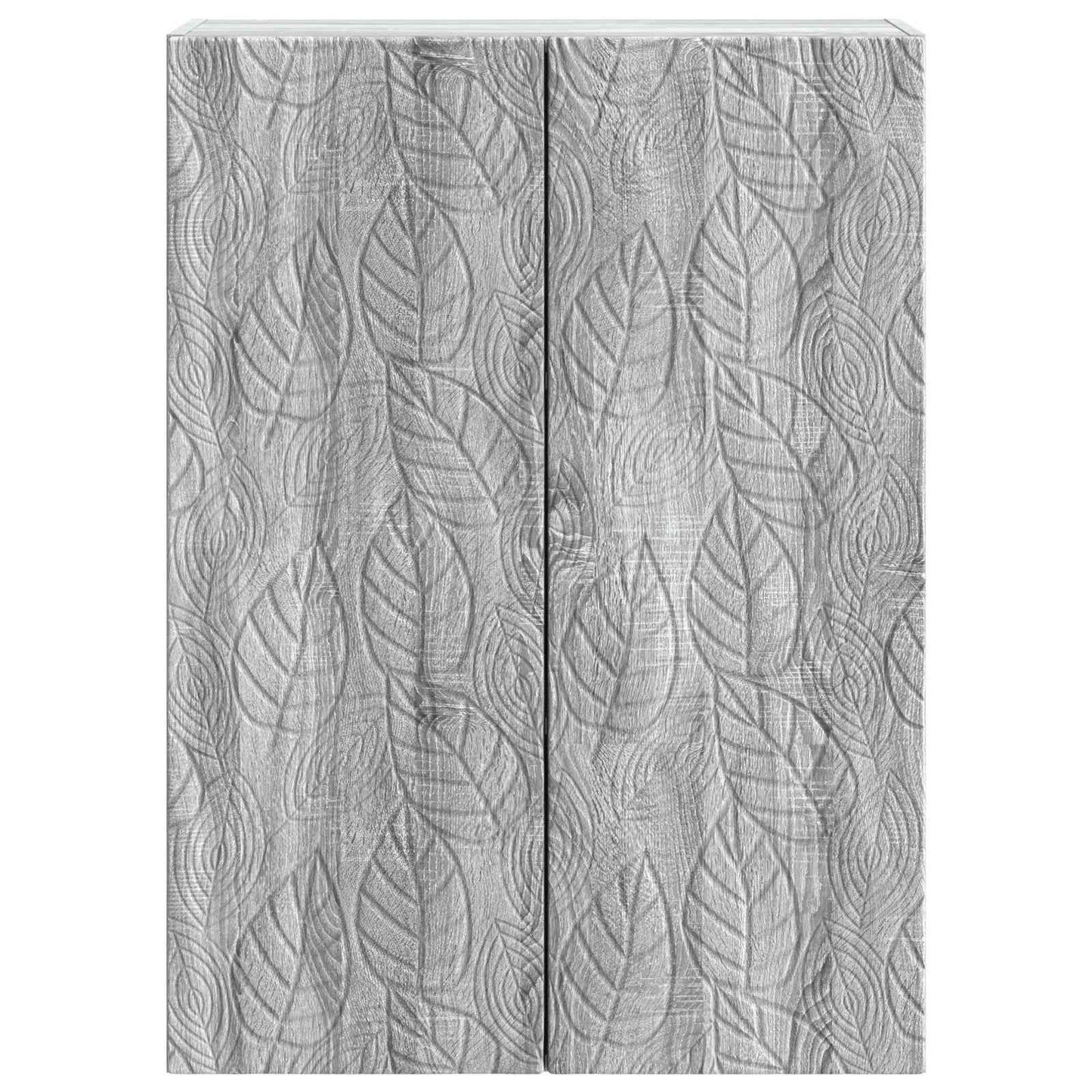 Wandkast Grijs Sonoma 66 x 34,5 x 90 cm Bewerkt hout