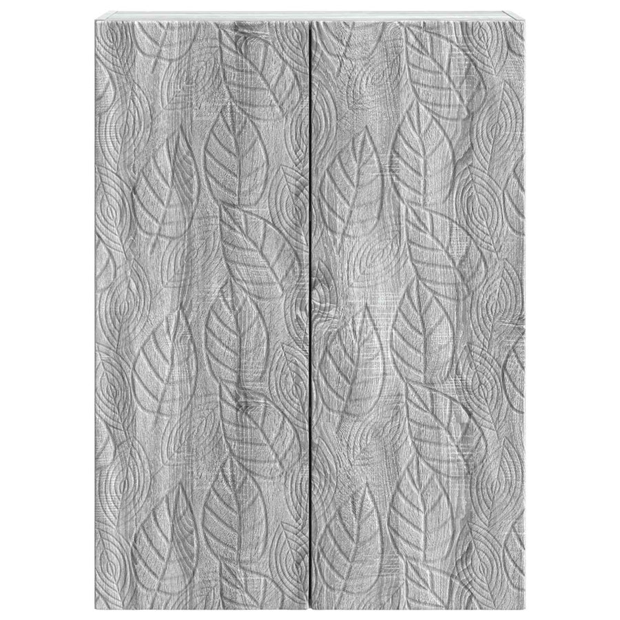 Wandkast Grijs Sonoma 66 x 34,5 x 90 cm Bewerkt hout
