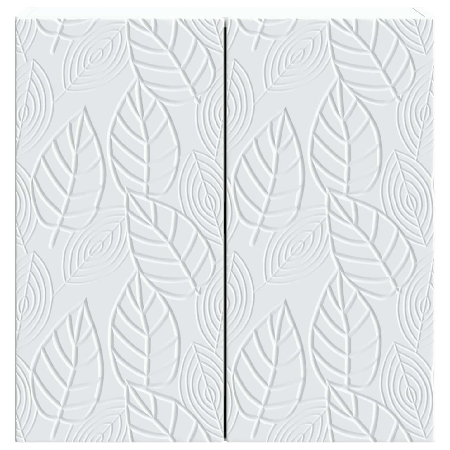 Wandkast Wit 59 x 31 x 60 cm Bewerkt hout