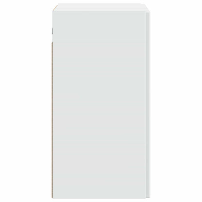 Wandkast Wit 59 x 31 x 60 cm Bewerkt hout