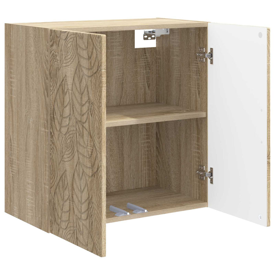 Wandkast Sonoma Eiken 59 x 31 x 60 cm Bewerkt hout